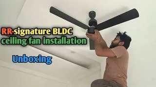 Thumbnail: RR BLDC ceiling fan installation|| how to install a bldc ceiling fan