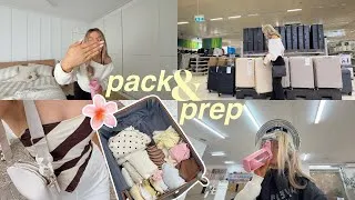 Thumbnail: PACK + PREP w me for vacation ✈️ 🌸 { trying on outfits, kmart haul, glowing up }