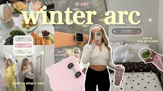 Thumbnail: winter arc vlog *week three* ⭐️how i stay motivated, mic’d up gym sesh & clothing try on haul