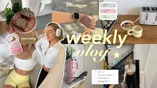 Thumbnail: WINTER ARC weekly vlog ⭐️ new gym routine, meal ideas, realistic habits to become a better me