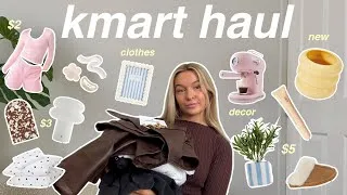 Thumbnail: MASSIVE KMART HAUL 🍡decor & new homewares, try on clothes, accessories & beauty finds 