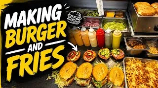 Thumbnail: POV: Morning Schedule 🍔🔥 | Starting the Day Making Burgers & Fries