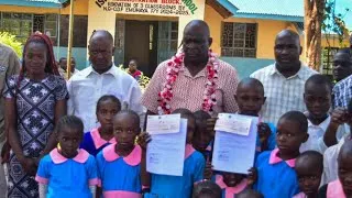 Thumbnail: After Emmabwi, Milemba visited Isanda Primary School and Enuni Primary ,where he issued funds 