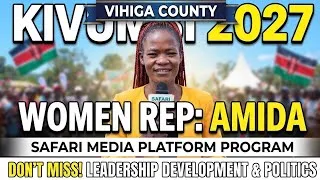 Thumbnail: Vihiga County  women rep 2027 amida  emmabwi Emuhaya MP  issue  cheque for secondary schools