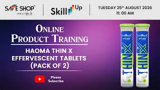 Thumbnail: Haoma Thin X Effervescent Tablets | Benefits | Safe Shop India |