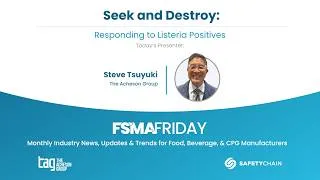 Thumbnail: Seek and Destroy: Responding to Listeria Positives