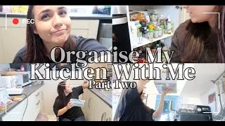 Thumbnail: ORGANISE MY KITCHEN WITH ME | PART ONE | VLOG | SafsLife