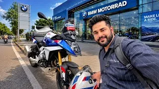 Thumbnail: Riding The Newly Launched BMW F450 GS🔥| Is It Worth the Hype?