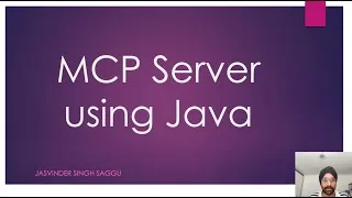 Thumbnail: How to build MCP Server using Java and Spring