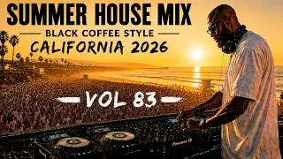 Thumbnail: AFRO HOUSE 2026 | Summer House Mix | Deep Melodic & Hypnotic Set 🔥 Black Coffee Style Vol. 83