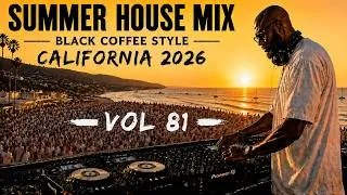 Thumbnail: AFRO HOUSE 2026 | Summer House Mix | Deep Melodic & Hypnotic Set 🔥 Black Coffee Style Vol. 81