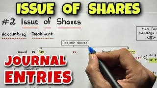 Thumbnail: #2 Issue of Shares - Journal Entries - Class 12 / CA Foundation - By Saheb Academy