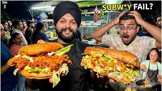 Thumbnail: ₹ 150 मे HALF KG Paneer 😱 Sardarji ka Big Daddy Sub | Street Food India