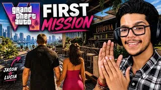 Thumbnail: GTA 6 FIRST MISSION Finally Revealed! 😱 Jason & Lucia Gameplay