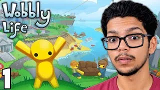 Thumbnail: I Played Wobbly Life for the FIRST Time 😂 | Day 1