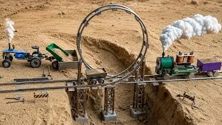 Thumbnail: Miniature Steam Engine Water Filling Project | DIY Mini Train Diaroma