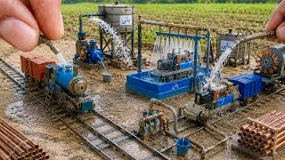 Thumbnail: DIY Miniature train Railway // train project 🚂 pat 2