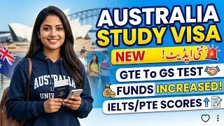 Thumbnail: Australia Student Visa New Rules 2026 🇦🇺 | Huge Changes in Subclass 500 & 485