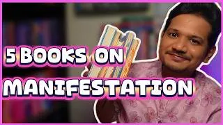 Thumbnail: 📚✨ 5 Powerful Manifestation Books That Will Transform Your Life 🔮⚡|  Life Changing Book Recs 🧬