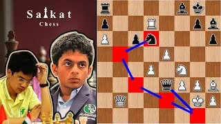 Thumbnail: Quicksilver of Chess!! Nguyen Khoi vs Nihal Sarin | Online Chess Olympiad(2020) | Day 1 | Round 2
