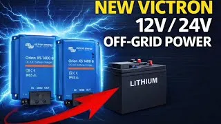 Thumbnail: "Victron Orion XS 1400 50A Install: 24V to 12V DC-DC Converter for Sailboat Battery Banks"