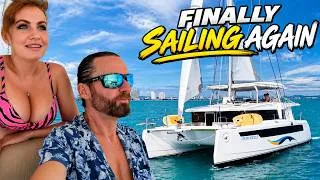 Thumbnail: FINALLY SAILING AGAIN! We Made It to Thailand’s Full Moon Party Island