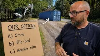 Thumbnail: The road back to boat work:  moving into the workshop & our conex moving choices. Ep. 690