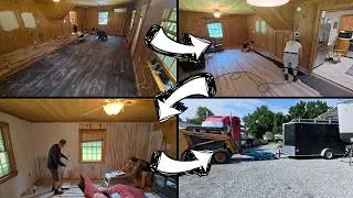 Thumbnail: The road back to boat work:  Floors, paint, and tool trailer  Ep. 687