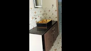 Thumbnail: ProduceWashroom design 7' x 5'  || bathroom Tile design