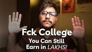 Thumbnail: If I Had to Earn ₹1 Lakh/Month Even Without College, I’d Do This