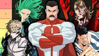 Thumbnail: Ranking S-Class Heroes By Their Chances of Beating Omni-Man