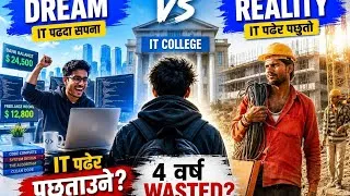 Thumbnail: Why Nepali IT Students Stay Unemployed? | IT पढेर पछुताउने? | Nepal Education Reality 2026