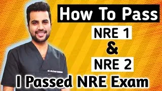 Thumbnail: How to Pass NRE Exam | I Passed NRE Exam | Complete Guide For NRE Exam | NRE 1 NRE 2 |