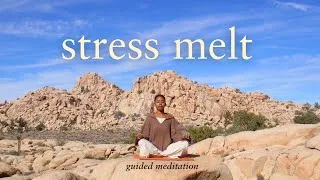 Thumbnail: Deep stress relief guided meditation | A safe space to let go when you’re overwhelmed