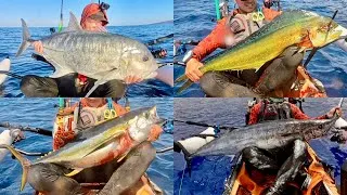 Thumbnail: Crazy 2 days of Kayak fishing! Ahi, Mahi, Ono, Ulua 