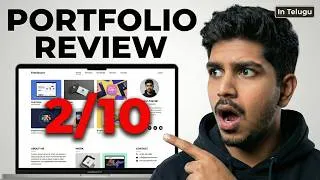 Thumbnail: I Reviewed My Followers' Freelancing Portfolios... (Brutal Honest Feedback)