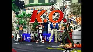Thumbnail: King of Fighters 97 Orochi Saga | Kyo vs Ryo vs Iory vs Robert vs yuri |  Retro Arcade Gameplay
