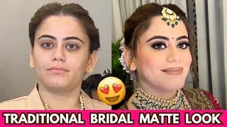Thumbnail: Flawless Matte Bridal Makeup Look Step by Step | By @Sakshi Gupta Makeup Studio & Academy