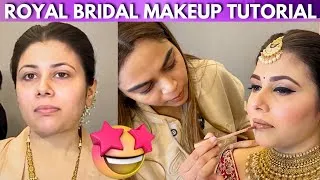 Thumbnail: Royal Bridal Makeup Tutorial  by @Sakshi Gupta Makeup Studio & Academy #YouTube