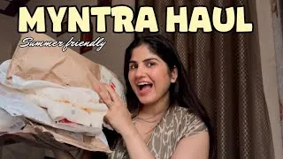 Thumbnail: Budget Myntra Summer Haul 🛍️ Vest Tops, Dress & Lounge Sets