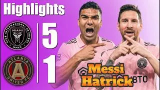 Thumbnail: Messi Hat-Trick 💥 Inter Miami vs Atlanta United 5-1 - All Goals & Highlights - 2026