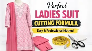 Thumbnail: Perfect Ladies Suit Cutting Formula | Easy & Professional Method
