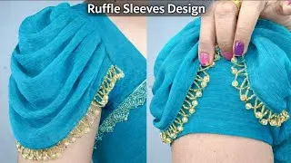 Thumbnail: Ruffle Sleeves Design Cutting & Stitching | Easy and Stylish Tutorial