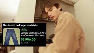 Thumbnail: i found vintage jeans from WWII worth $4,000 at this estate sale
