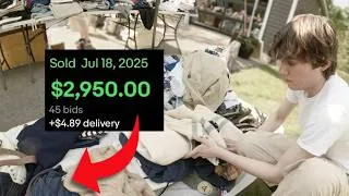 Thumbnail: this yard sale had CRAZY RARE true vintage clothes!