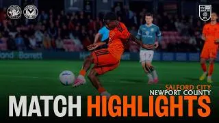 Thumbnail: A LATE COMEBACK WIN 👏 | Salford City 2-1 Newport County | League Two Highlights