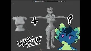 Thumbnail: Fitting clothing with Robust weight transfer