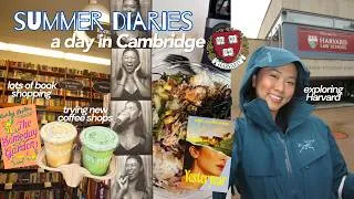Thumbnail: Spend the day with me in Cambridge, MA 📚🍣☕️ (book shopping, visiting Harvard, food recs, and more!)