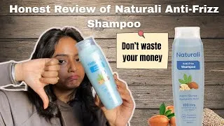Thumbnail: Naturali Anti Frizz Shampoo Honest Review | Does It Really Control Frizz? 🤯