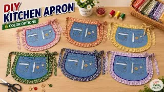 Thumbnail: Don’t Throw Away Your Old Jeans! Turn Them Into a Beautiful Apron